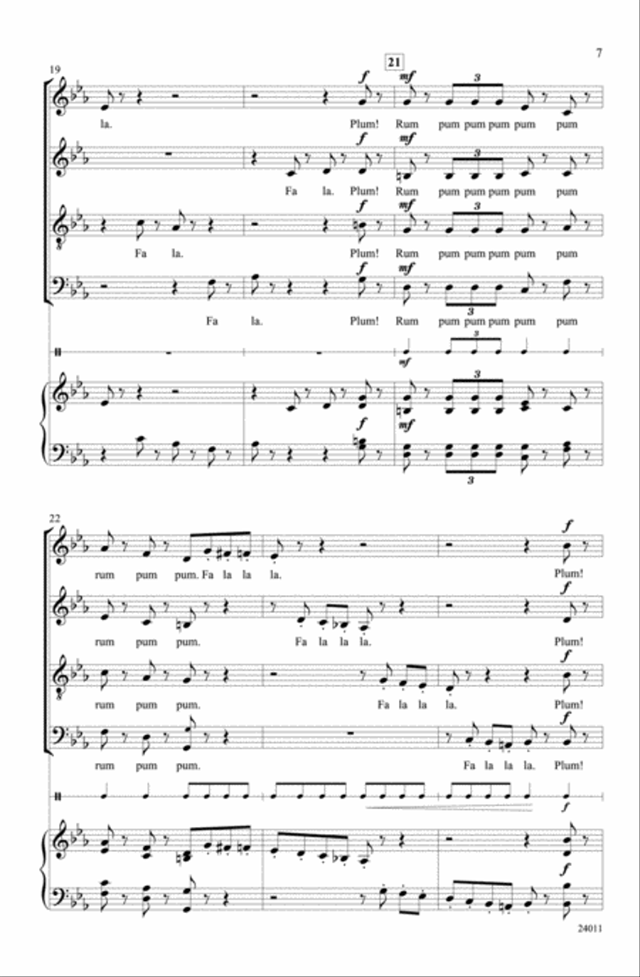 Nutcracker March (from The Nutcracker Suite) Divisi scores gallery preview page 6