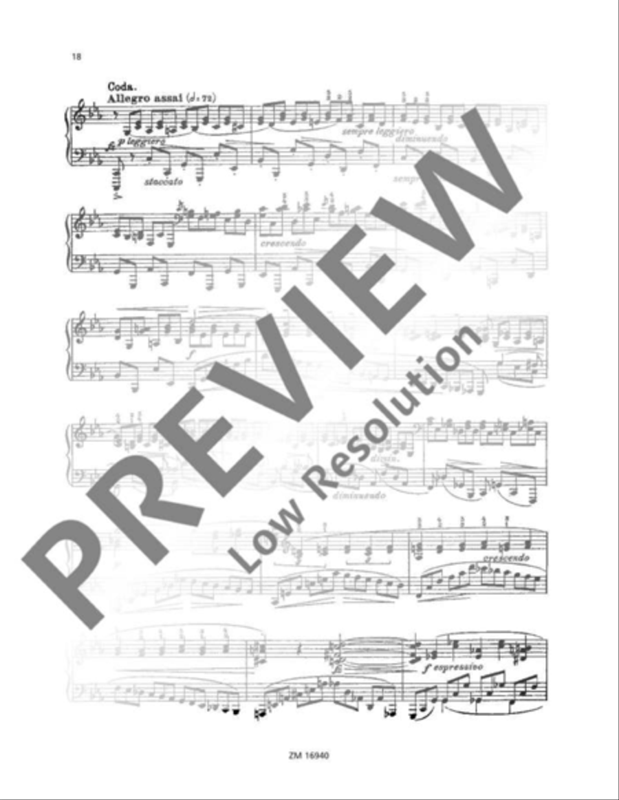 Vergessene Weisen (Forgotten Melodies) Piano Solo scores gallery preview page 19
