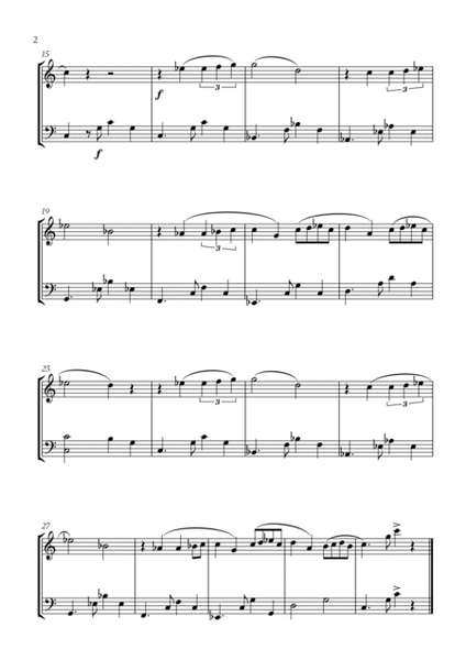 Carlos Gardel - Por Una Cabeza for Oboe and Cello image number null