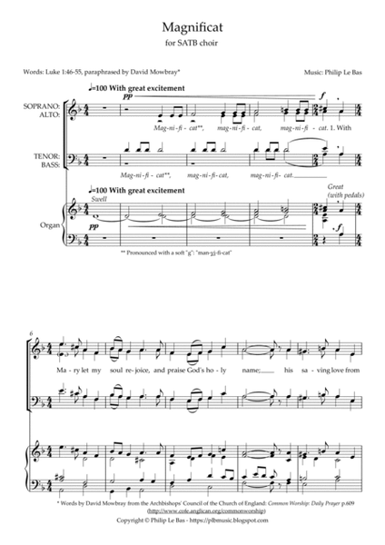 Magnificat (SATB) image number null