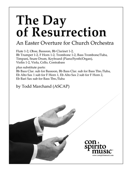 The Day of Resurrection — Easter overture for church orchestra image number null