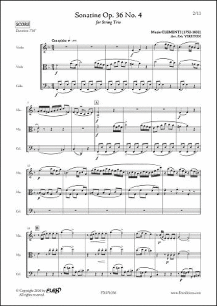 Sonatine Opus 36 No. 4 image number null