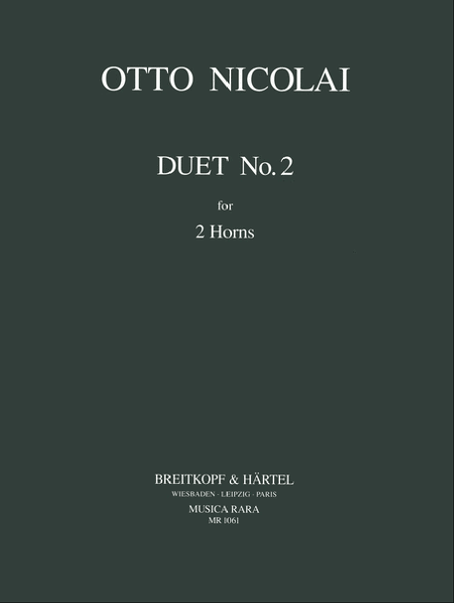 Duets Nos. 1–3 Horn scores gallery preview page 1