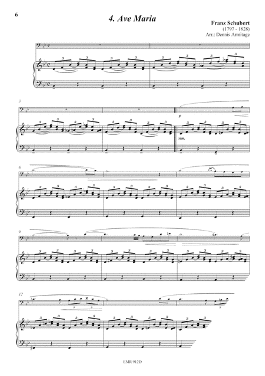 Solo Album (Vol. 1-10 + 2 CDs) by Dennis Armitage Bassoon Solo - Sheet Music page 11