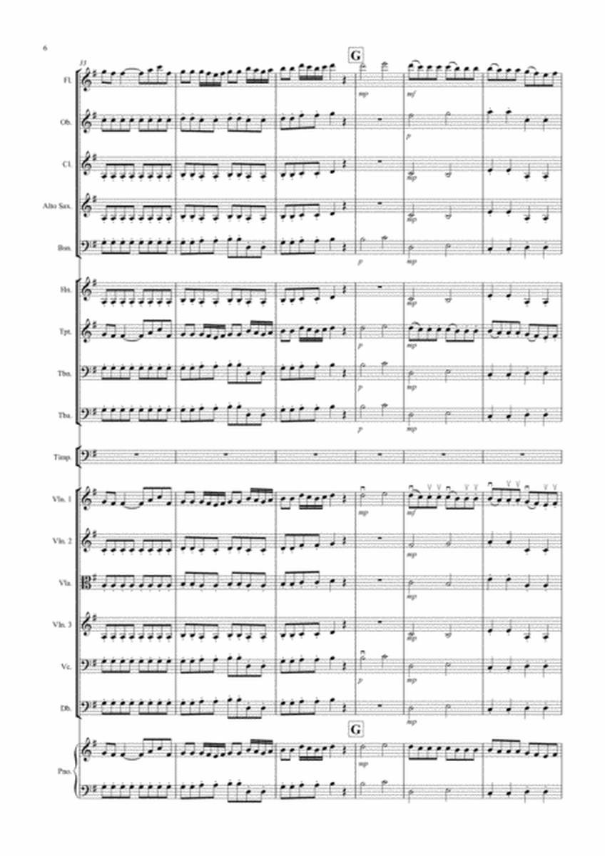 Eine Kleine (1st movement) for School Orchestra image number null