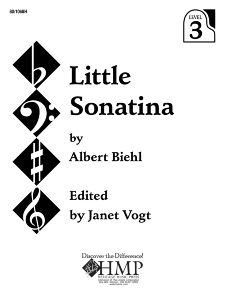 Little Sonatina Piano Solo scores gallery preview page 1