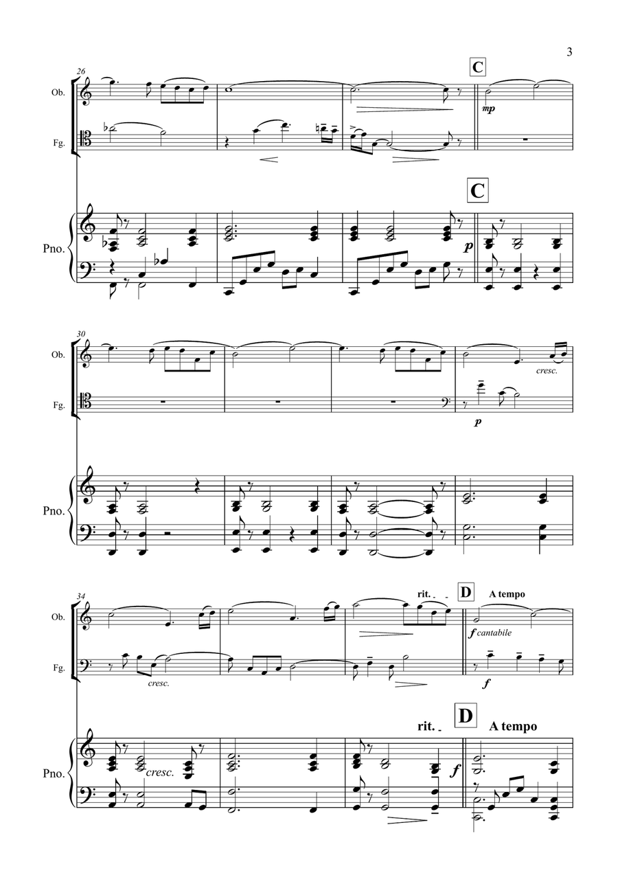 Memorias De Africa Memorias De Africa Woodwind Duet scores gallery preview page 3