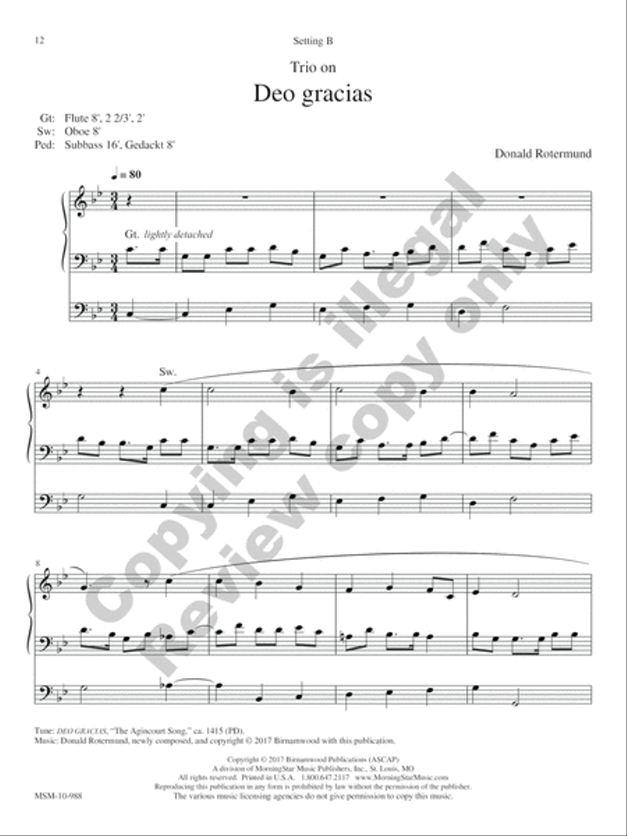 36 Flexible Hymn-Based Extemporizations Organ scores gallery preview page 39