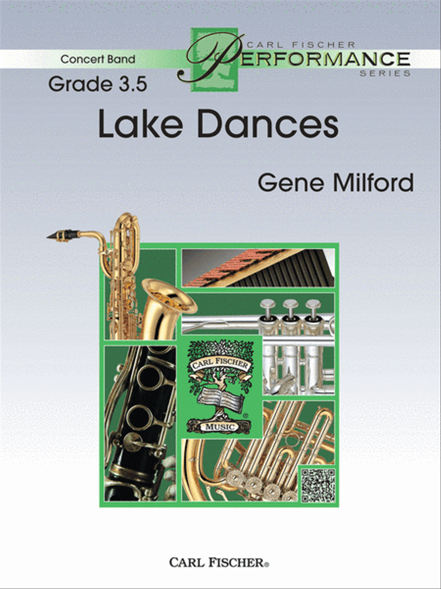 Lake Dances Concert Band scores gallery preview page 1