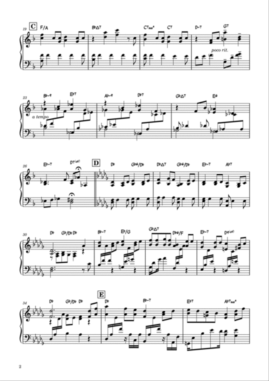 Grandfather’s Clock Marimba scores gallery preview page 2