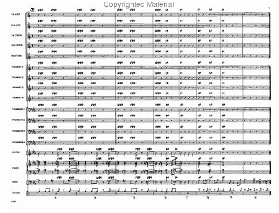 Big Al's Boogie Jazz Ensemble scores gallery preview page 11
