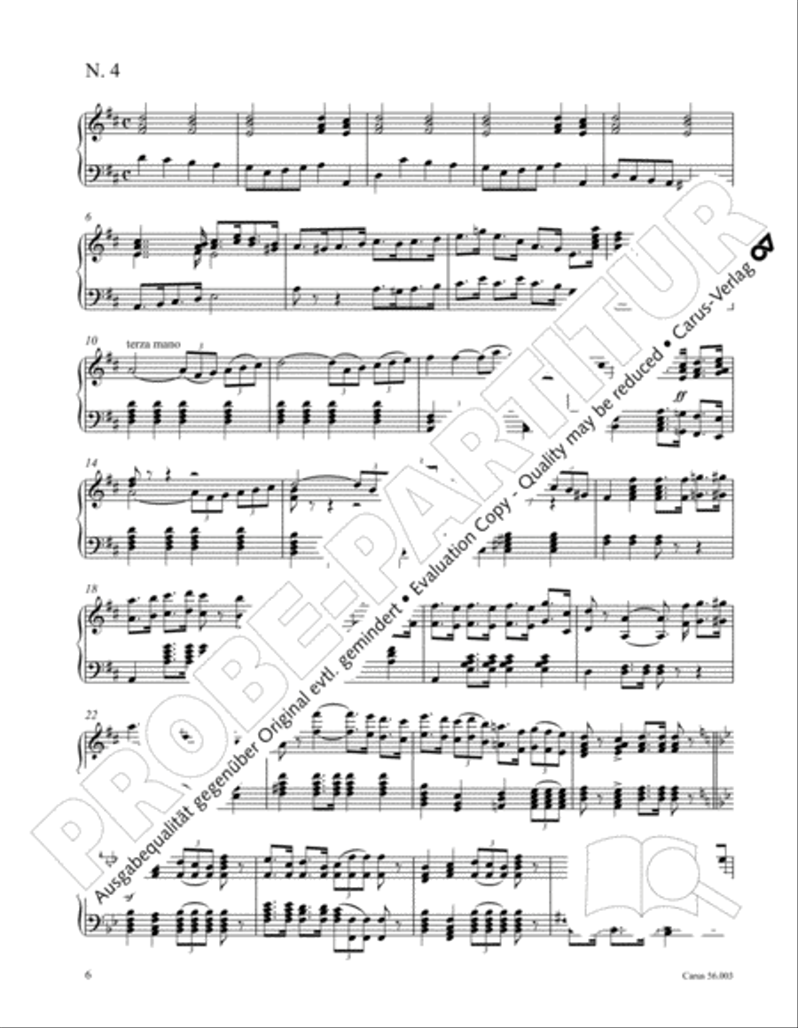 Edizione Nazionale delle Opere di Giacomo Puccini. II. Instrumental music; 2.1 Works for organ: Sonate, Versetti, Marce (vol. II/2) Organ Solo scores gallery preview page 11