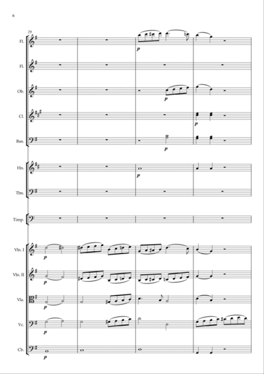 Ballet Suite 'The Magic Drum' - Scene 10 Full Orchestra scores gallery preview page 6