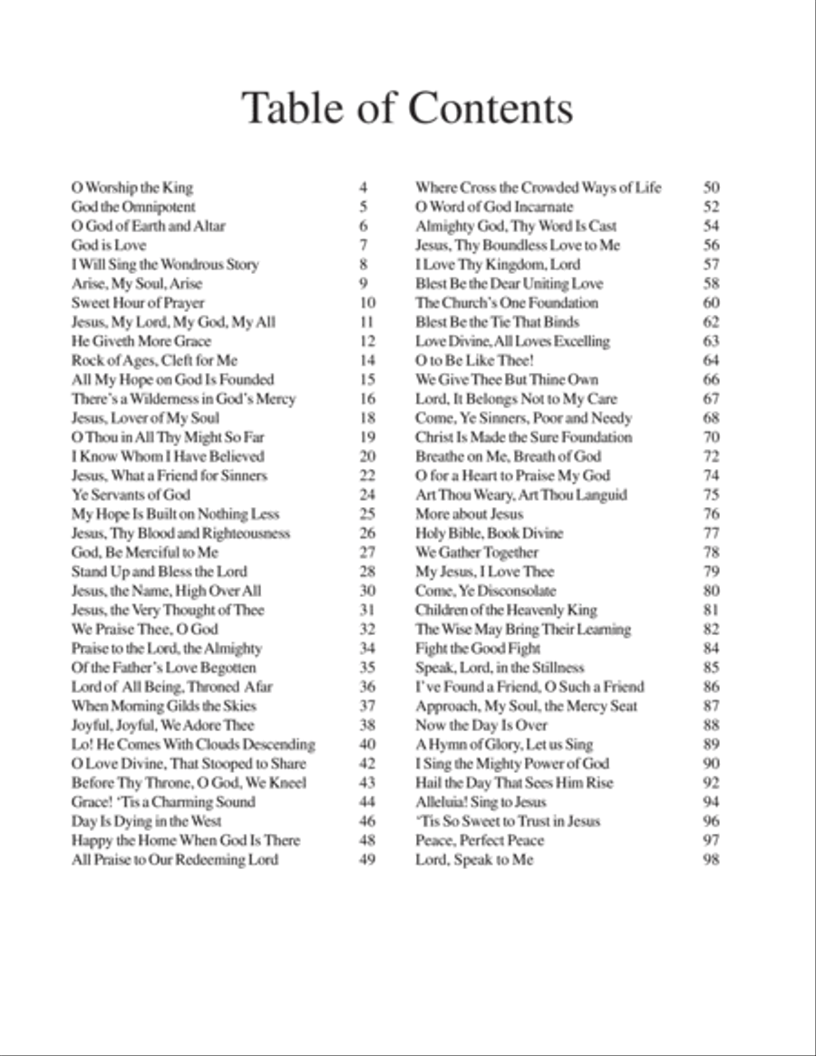 A Hymn A Day Volume 2 Harp scores gallery preview page 4