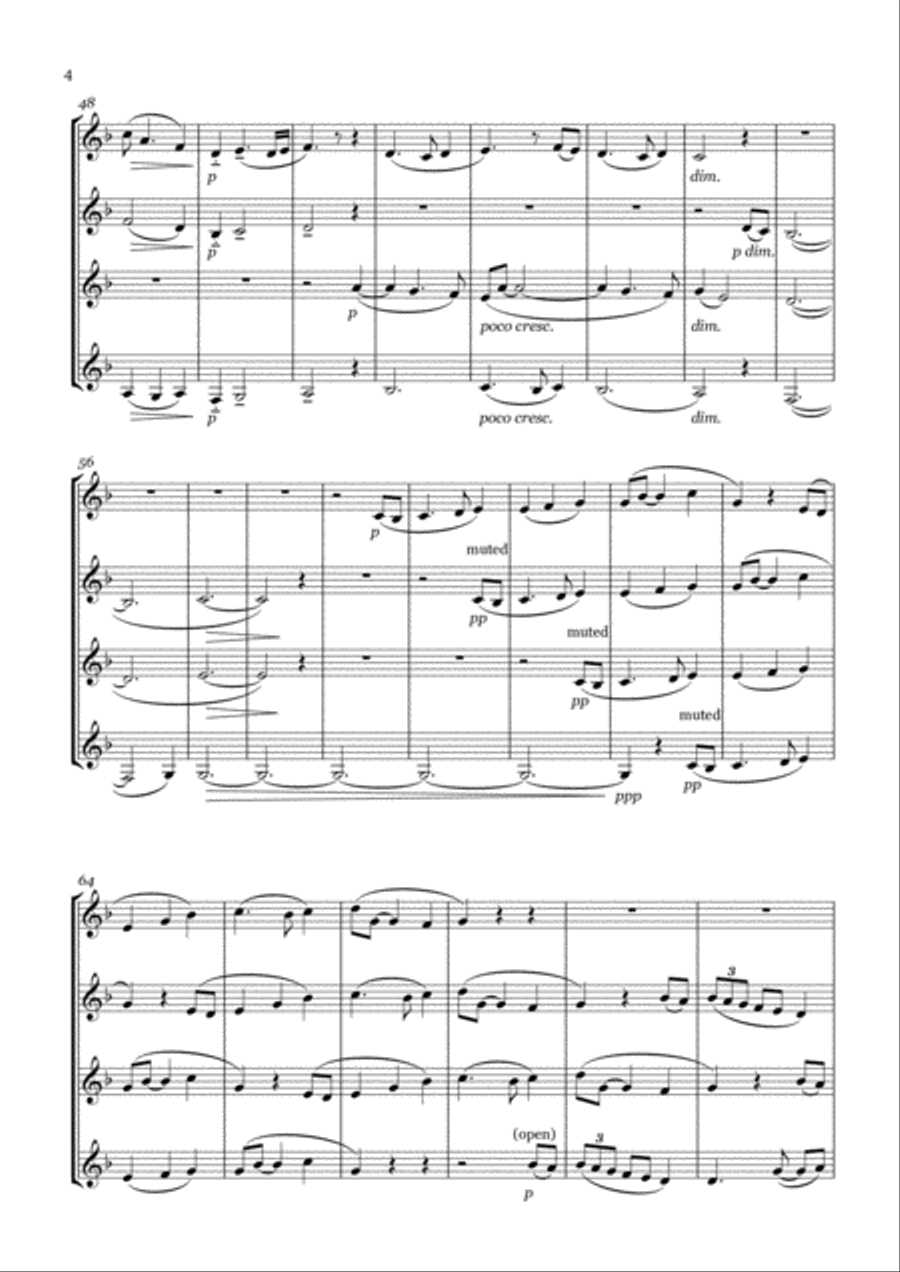 Le Vieux Port Brass Ensemble scores gallery preview page 4