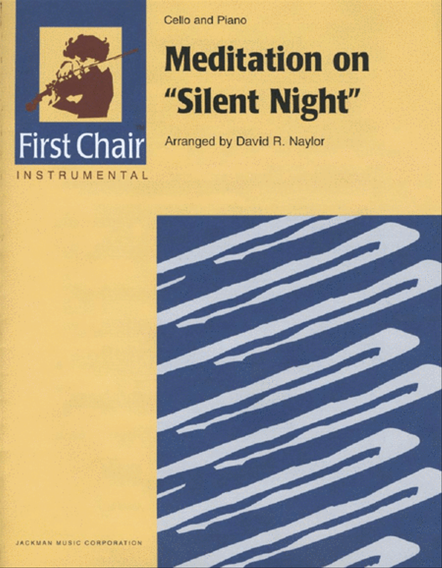 Meditation on Silent Night - Cello Solo Piano scores gallery preview page 1
