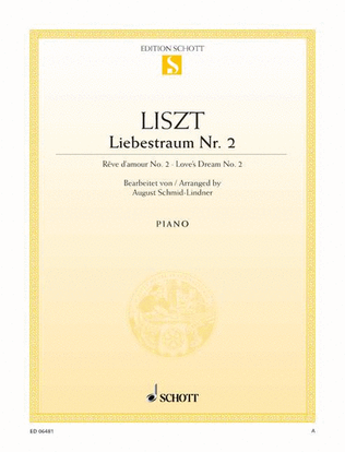 Book cover for Liebestraume No. 2 in E Major