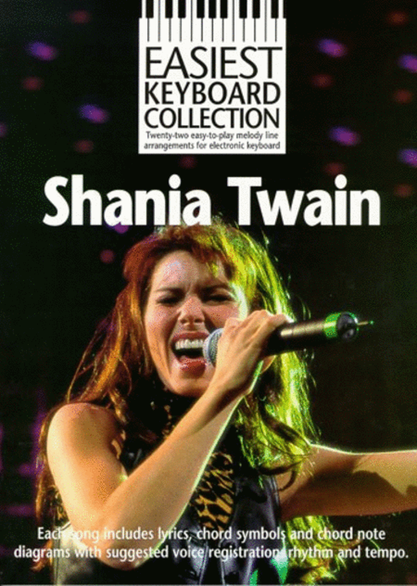 Easiest Keyboard Collection: Shania Twain