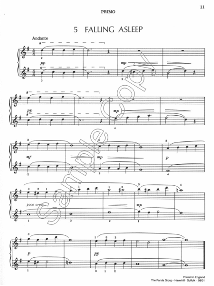 For You and Me Book 1 Piano Duet scores gallery preview page 5