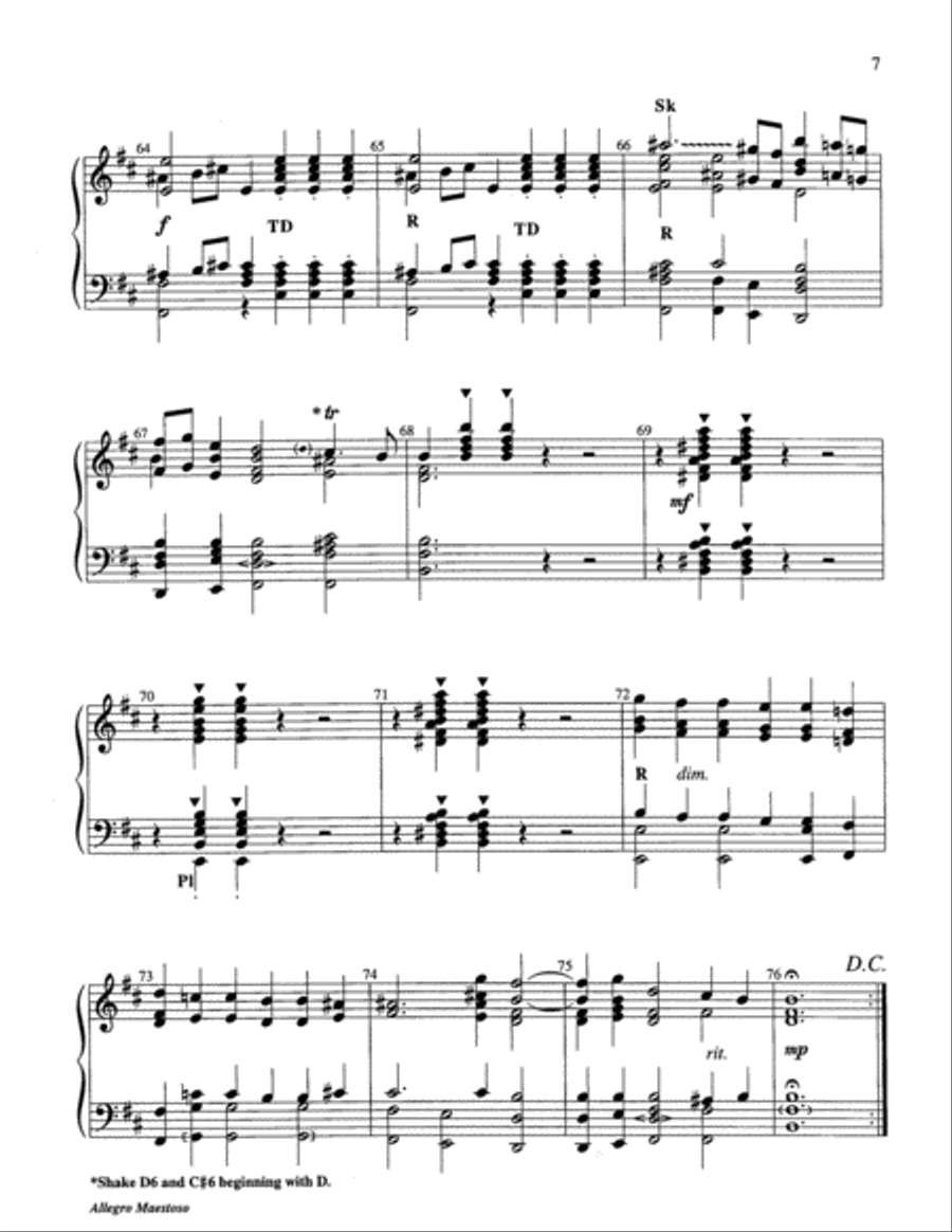 Allegro Maestoso 5-Octaves scores gallery preview page 13