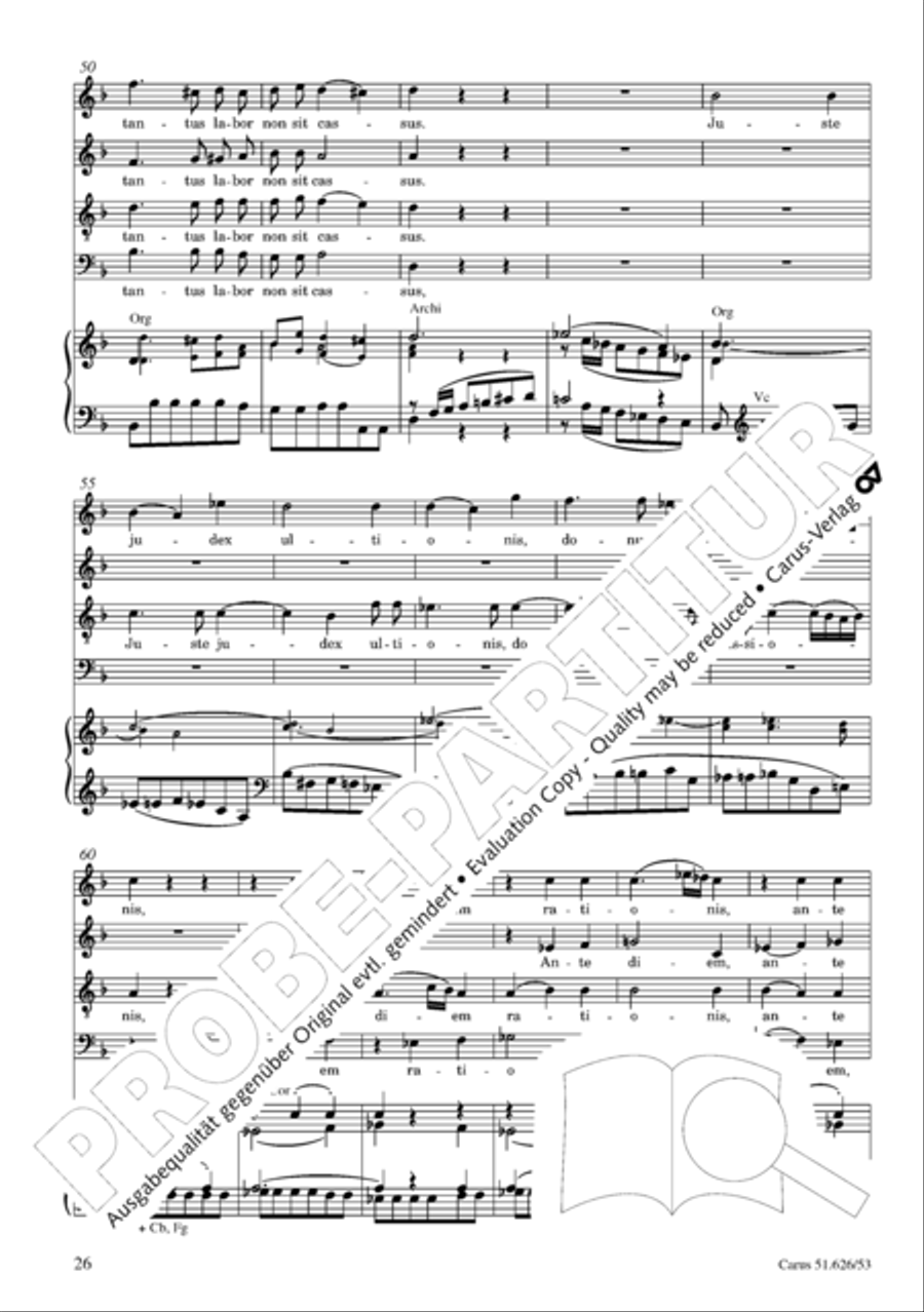 Requiem 4-Part scores gallery preview page 33