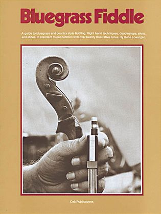 Book cover for Bluegrass Fiddle