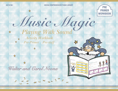 Noona Comprehensive Music Magic Piano Playing with Sound Activity Workbook Pre-Primer
