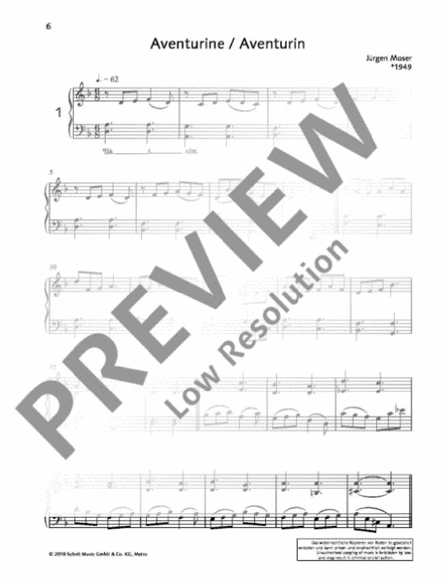 Aventurine Piano Solo scores gallery preview page 2