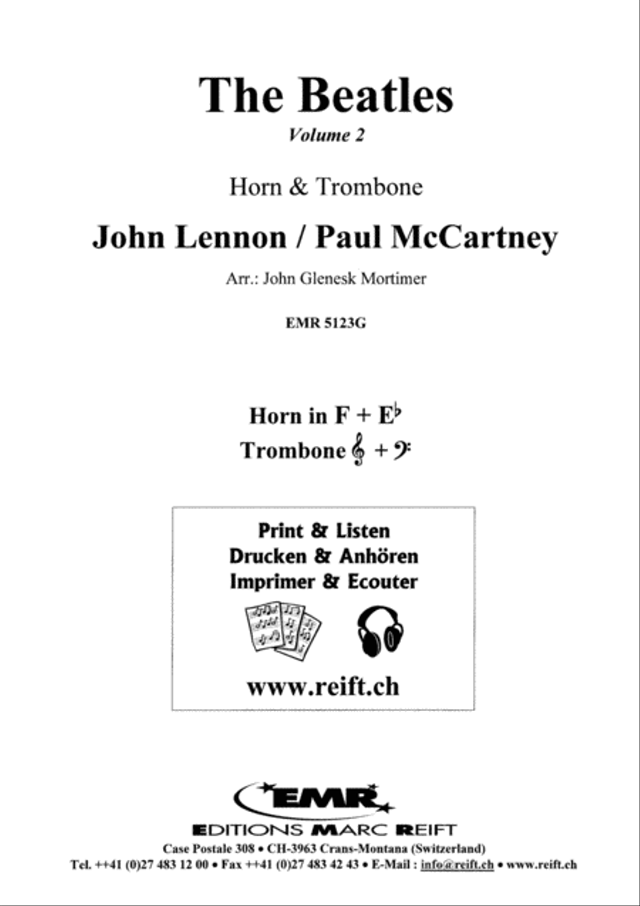 The Beatles Volume 2 Brass Ensemble scores gallery preview page 7