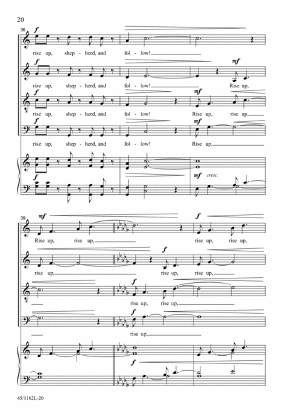 All Around A Cappella 4-Part scores gallery preview page 18