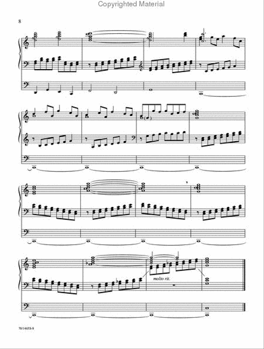 The David Cherwien Hymn Interpretation Series: Holy Week & Easter Organ Solo scores gallery preview page 7