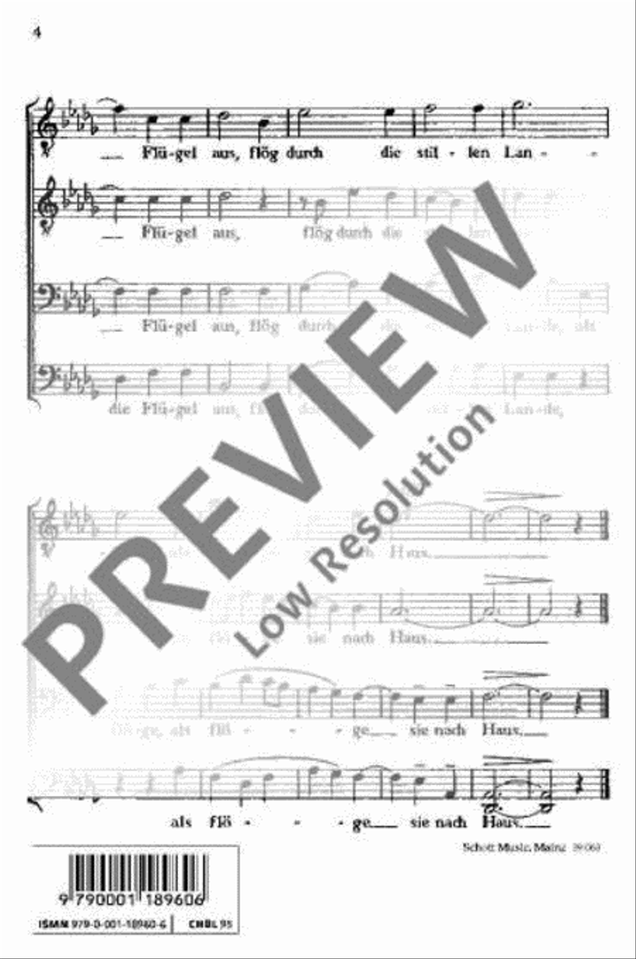 Mondnacht Mondnacht Men's Choir scores gallery preview page 5