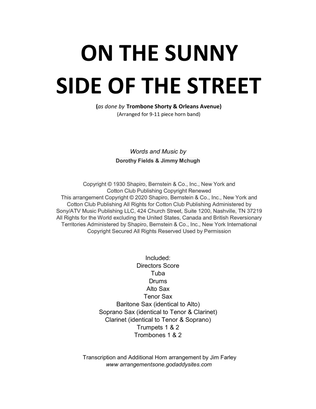 On The Sunny Side Of The Street