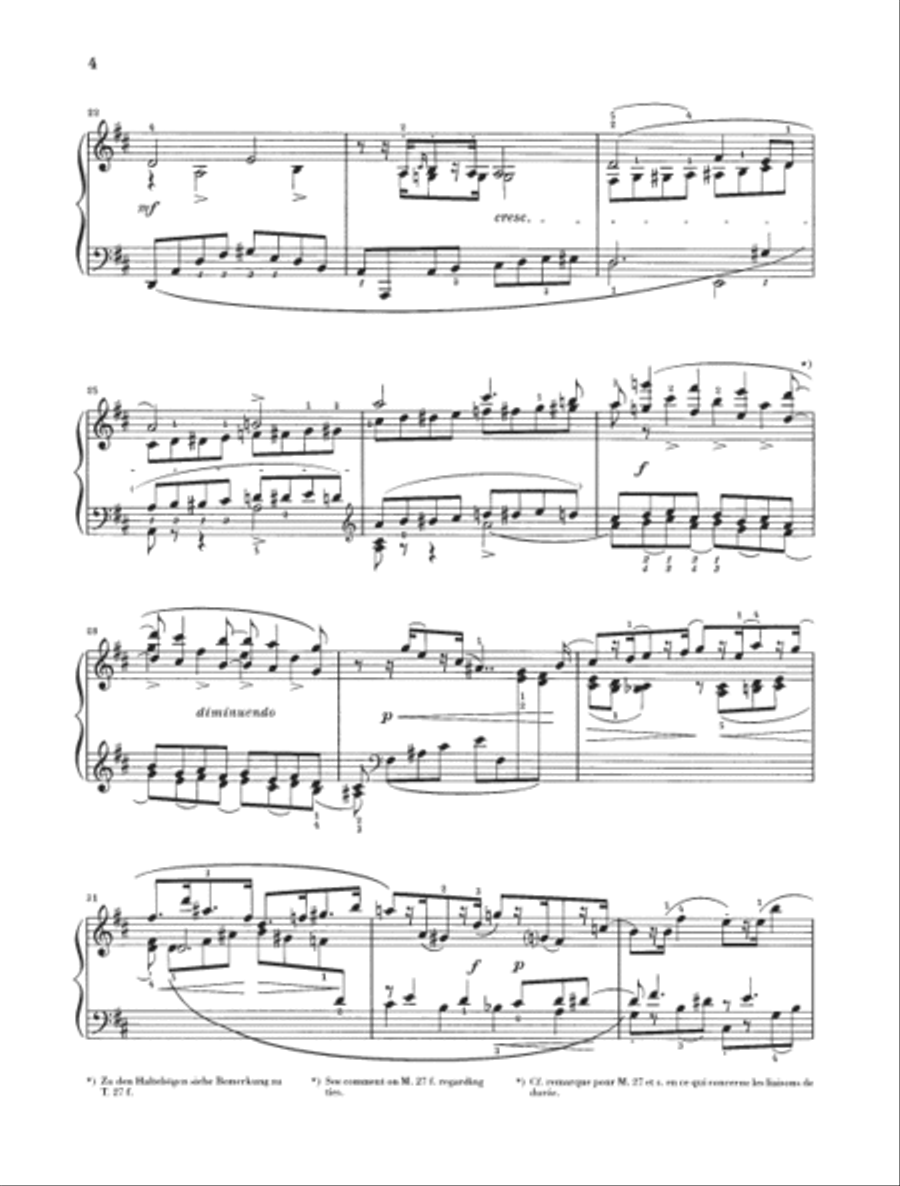 Allegro in B minor Op. 8 Piano Solo scores gallery preview page 4