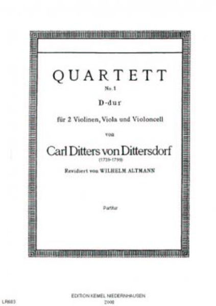 Quartett no. 1 D-dur