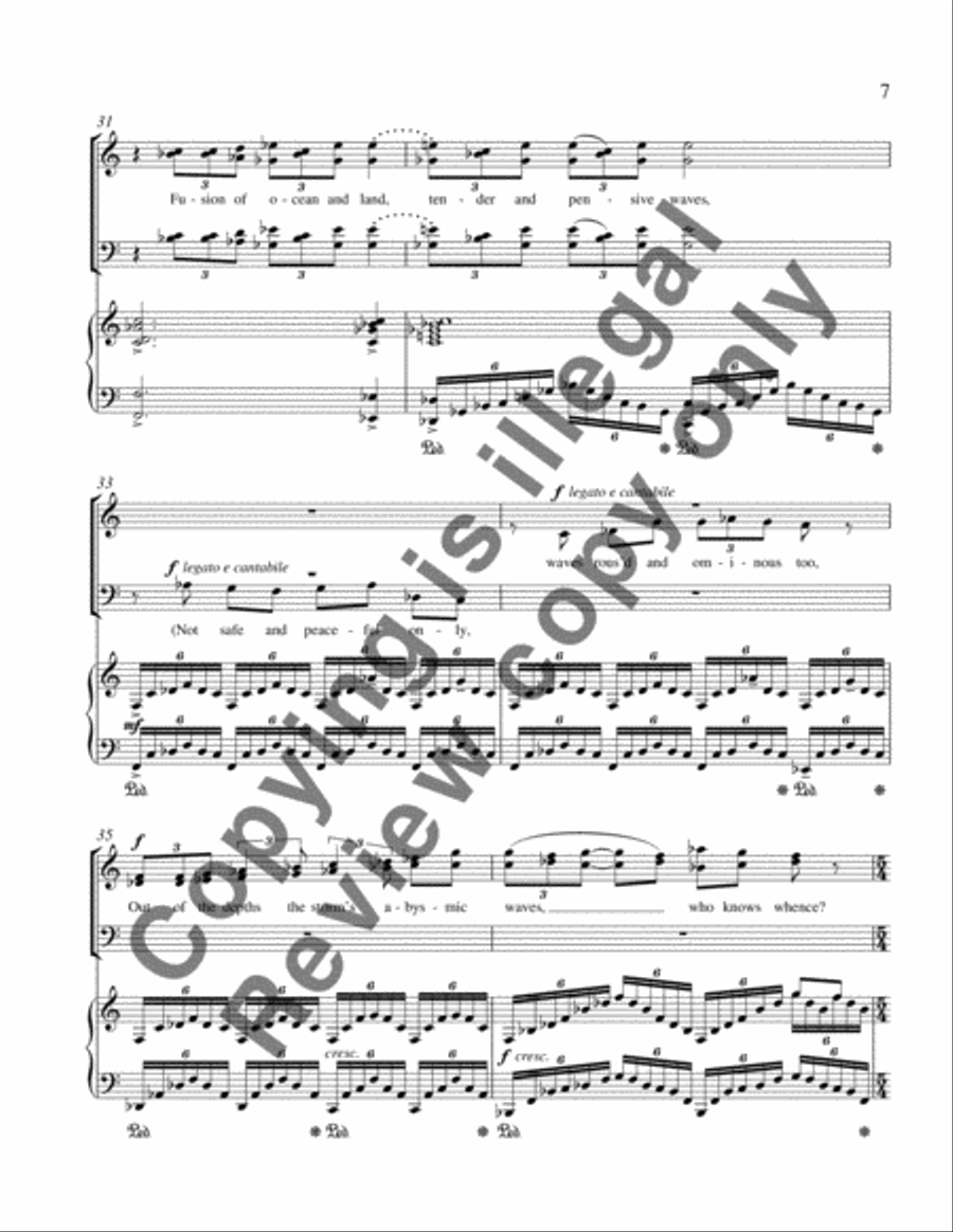 Eternity's Music (Choral Score image number null