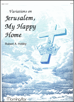 Book cover for Variations on Jerusalem, My Happy Home