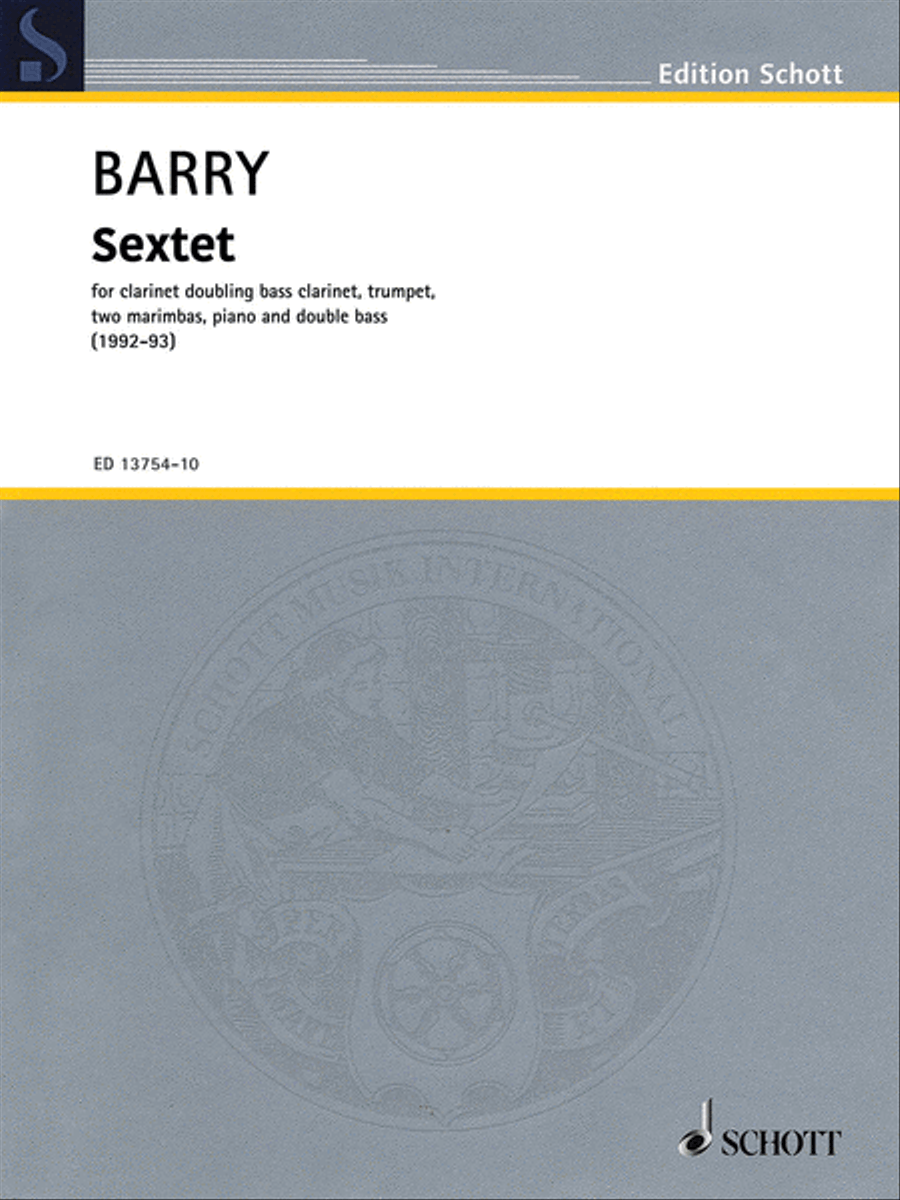 Sextet Clarinet scores gallery preview page 1