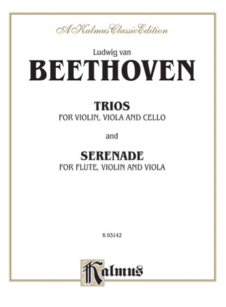 Ludwig van Beethoven: String Trios Comp. 3