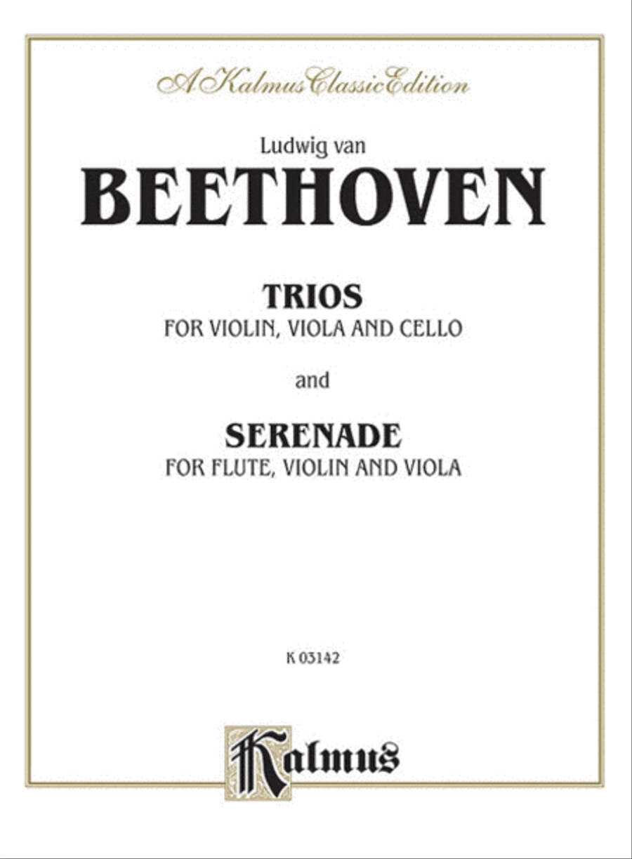 String Trios Comp. 3 String Trio scores gallery preview page 1