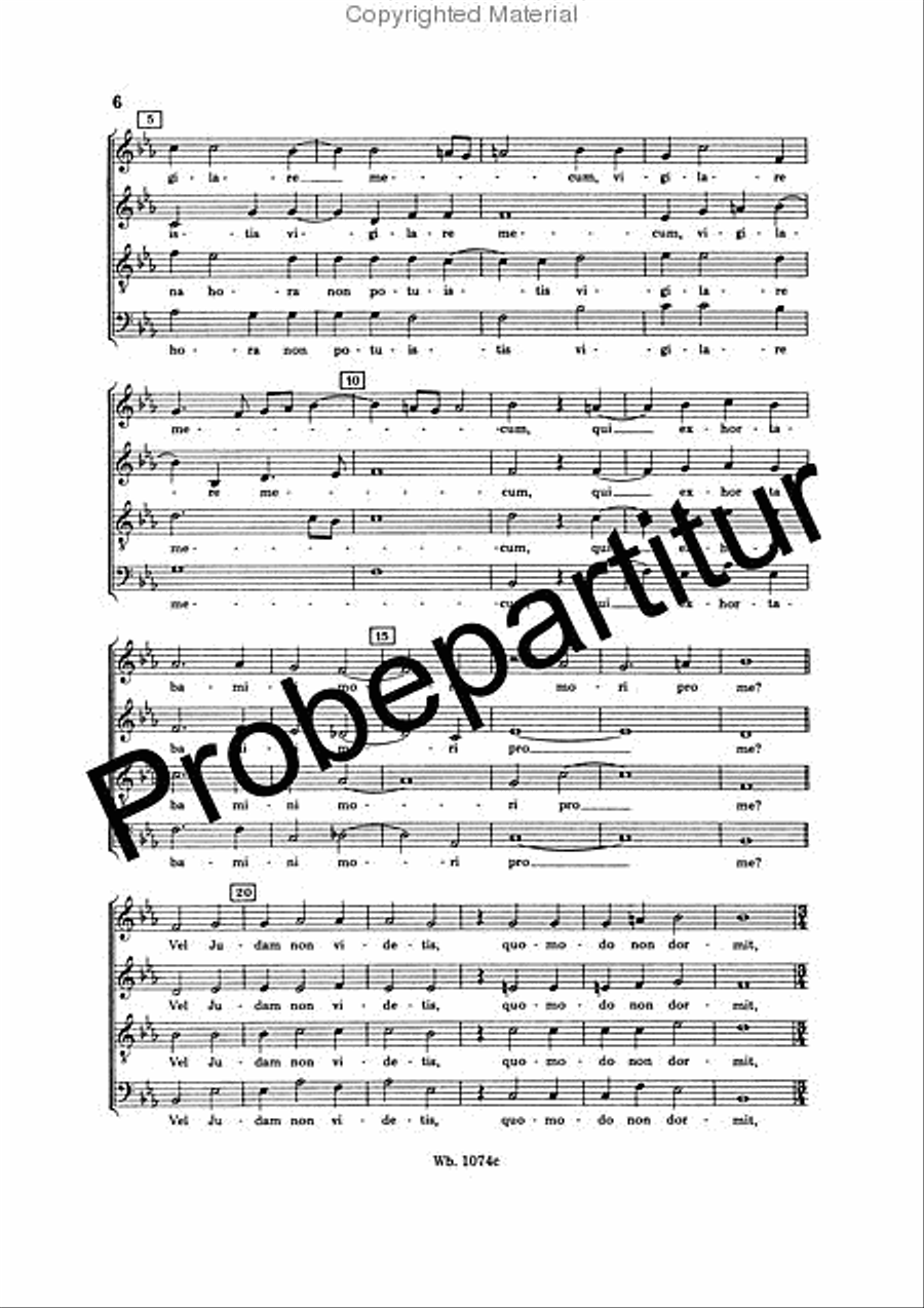 Responsories for Maundy Thursday A Cappella scores gallery preview page 4
