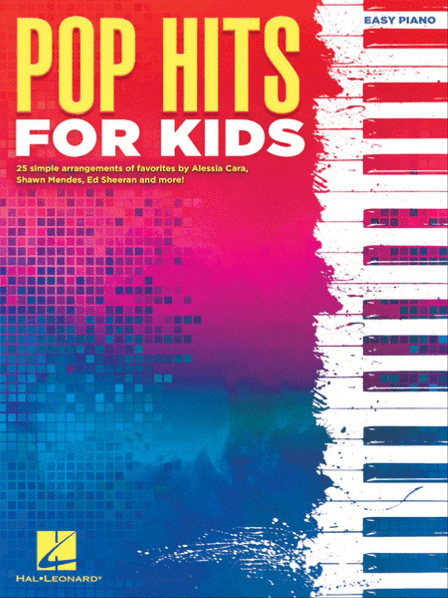 Pop Hits for Kids Easy Piano scores gallery preview page 1
