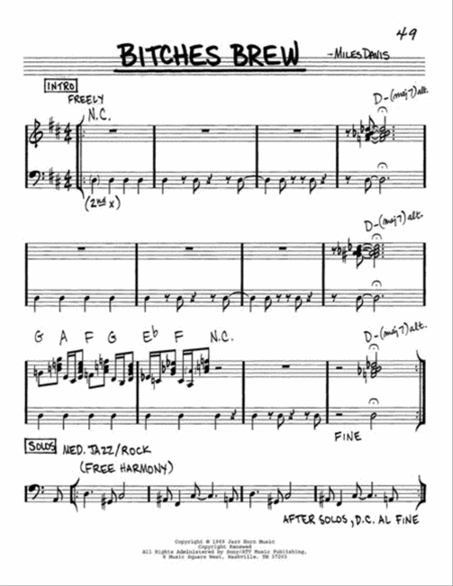 The Real Book – Volume III B-Flat Instrument scores gallery preview page 4