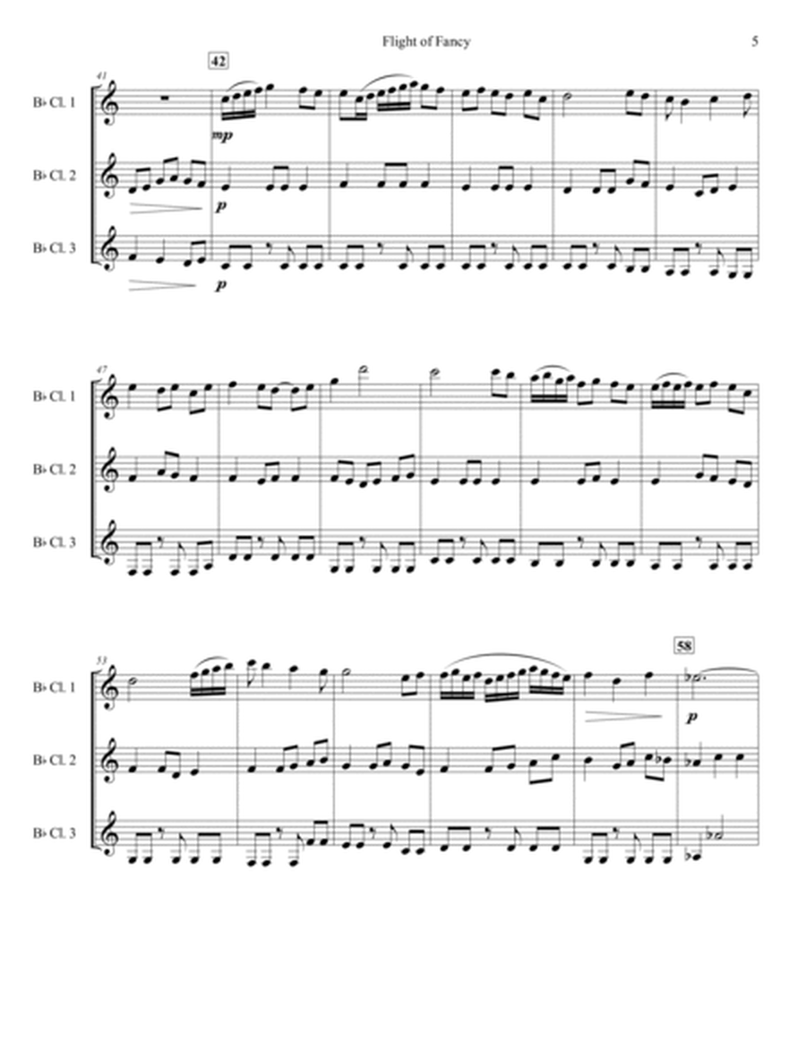 Flight of Fancy (Clarinet Trio Grade 4) image number null