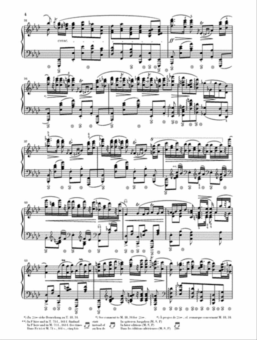 Polonaise in A-flat Major, Op. 53 Piano Solo scores gallery preview page 4