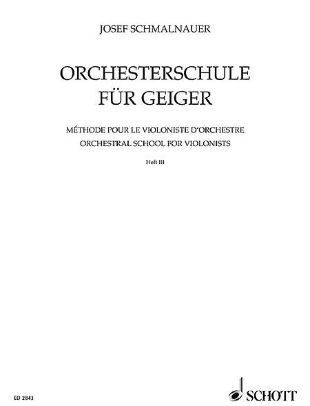 Orchestral Studies for Violin