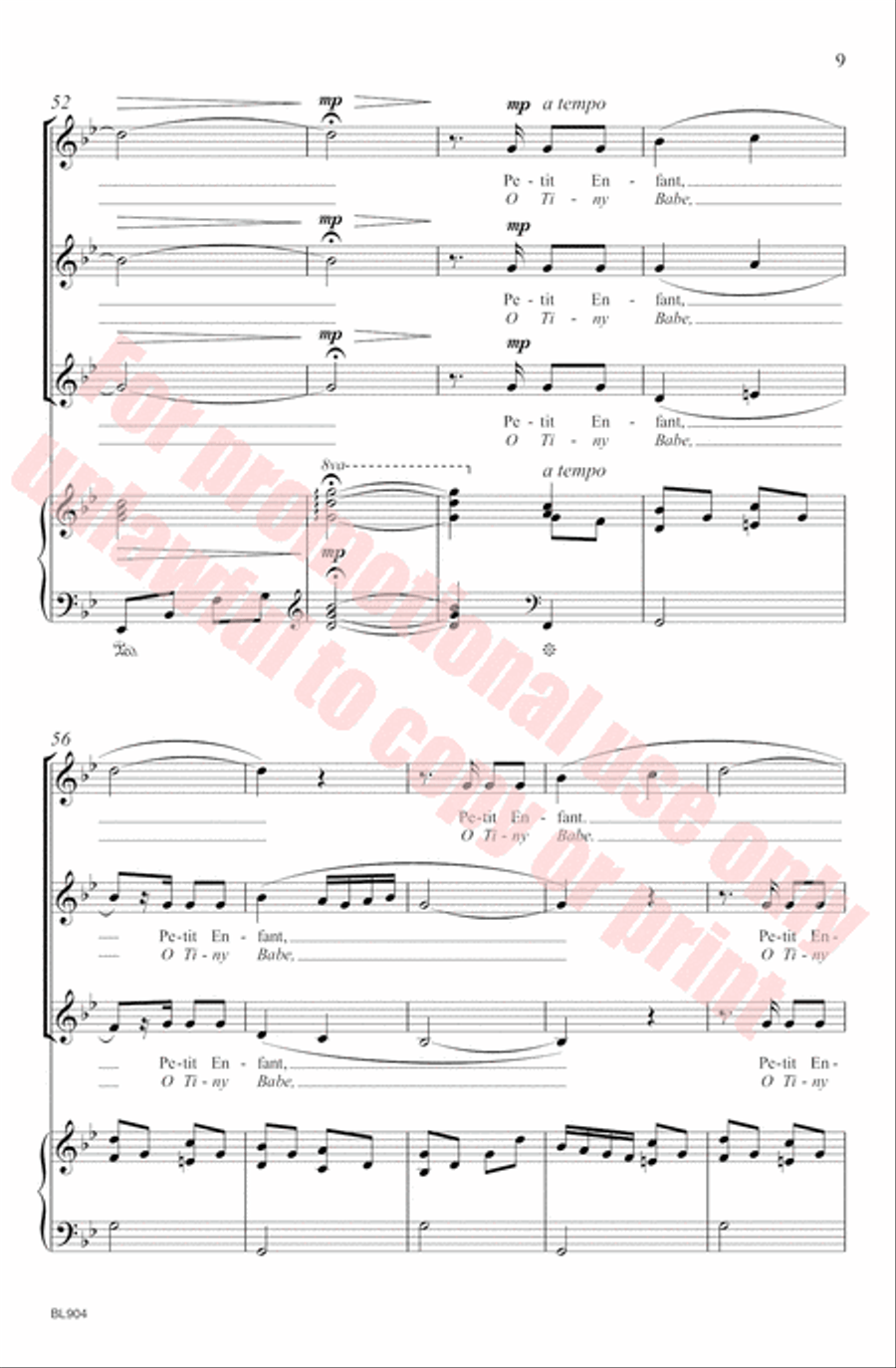 Petit Enfant Petit Enfant SSA scores gallery preview page 10