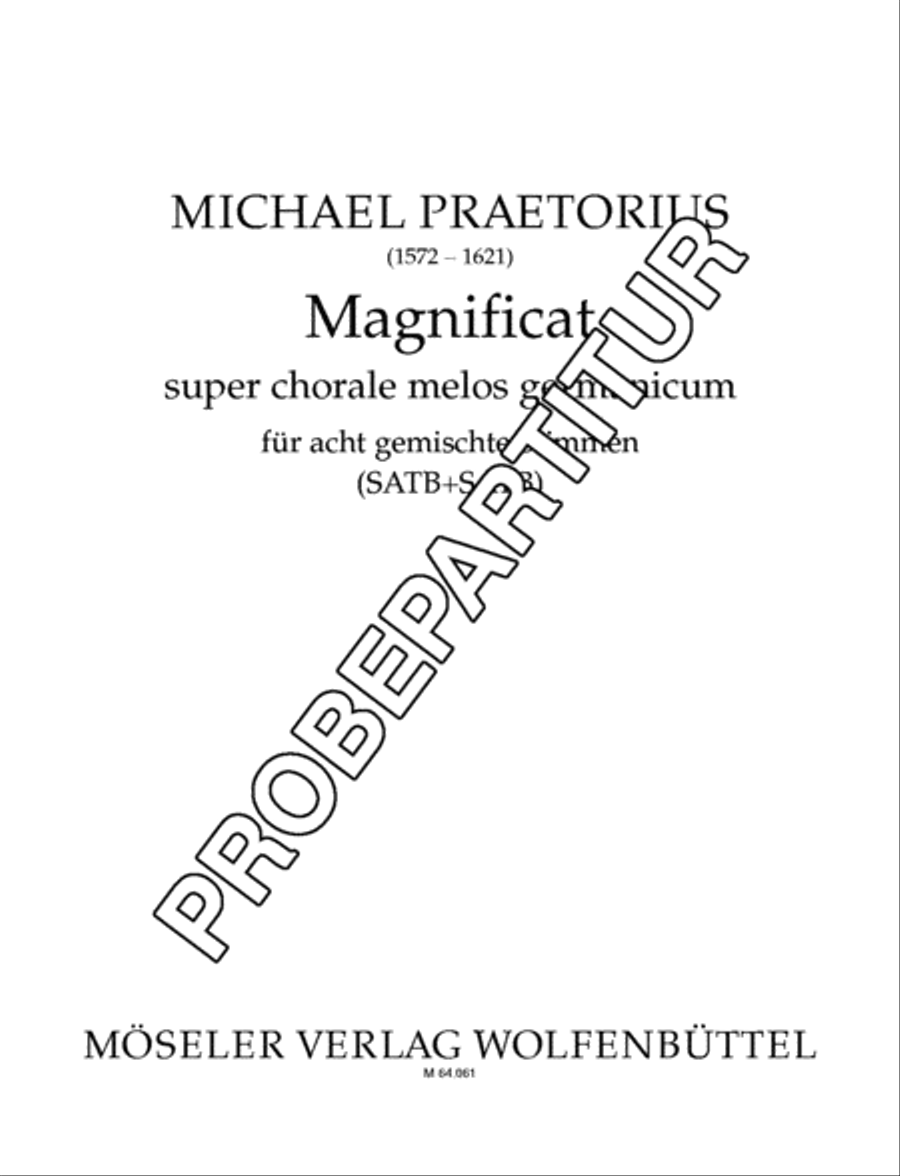Magnificat 4-Part scores gallery preview page 2