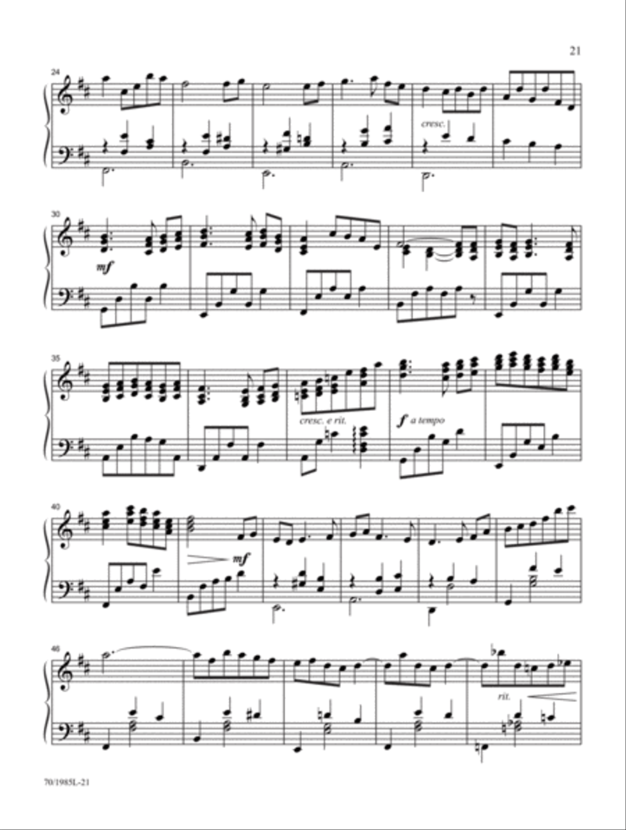 The Fullness of His Love The Fullness of His Love Piano Solo scores gallery preview page 10