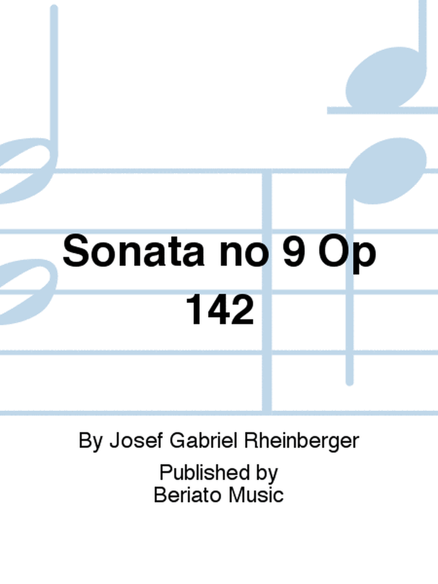 Sonata no 9 Op 142